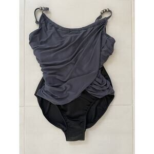 Magicsuit Swimsuit One Piece Lisa Swim Draped Beaded Summer Beach